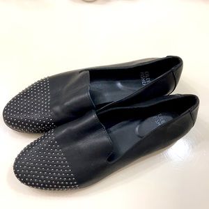 Eileen Fisher leather flats